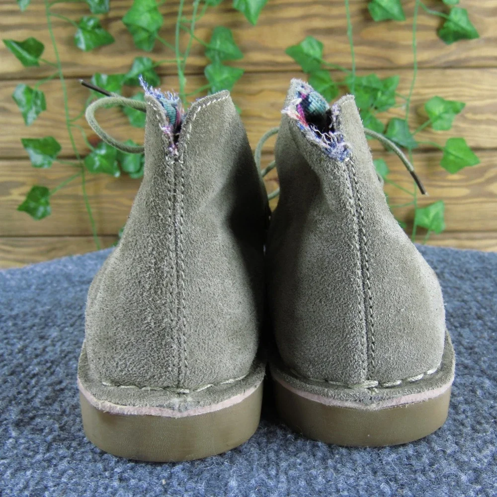 SoftMoc Jaycee SND Taupe Suede Desert Ankle Boots Lace Up Casual Comfort Women 8